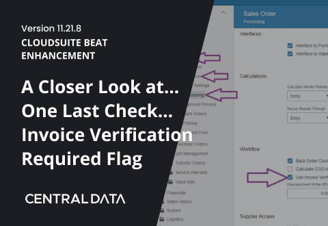 A Closer Look at...One Last Check...Invoice Verification Required Flag